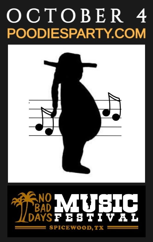 Poodie's Party October 4 — No Bad Days Music Festival